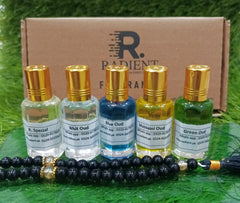 5 Oud Deal 12ml NEW BLUE WHITE GREEN HUSSAINI R.SPECIAL